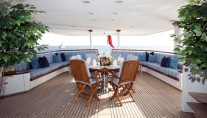 Motor Yacht SHANDOR -  Aft Deck Dining